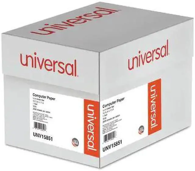 Alt view image 2 of 2 - Universal Printout Paper - UNV15851