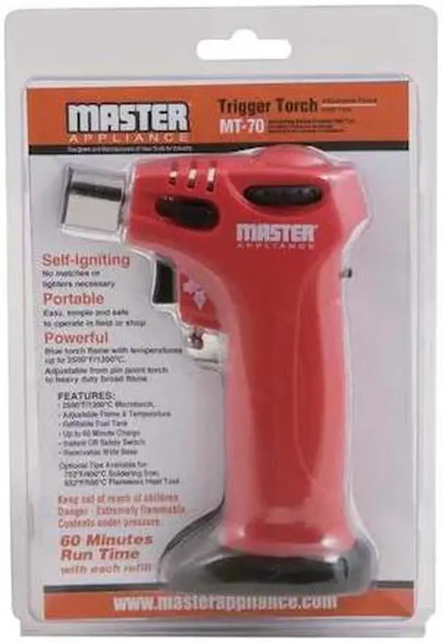 Alt view image 4 of 4 - MASTER APPLIANCE MT-70 Triggertorch,Palm Sized