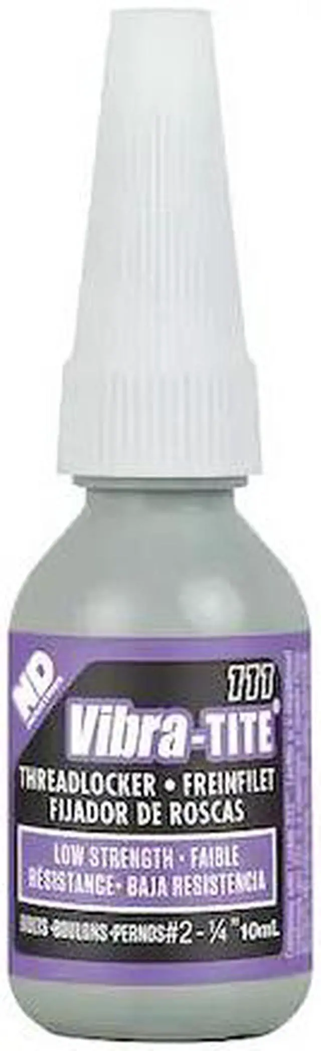 Alt view image 2 of 2 - Vibra-TITE - 11110 111 Low Strength Removable Anaerobic Threadlocker, 10ml Bottle, Purple
