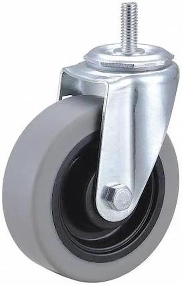 Main image of ZORO SELECT 32J867 Swivel Stem Caster,TPR,4 in.,300 lb.