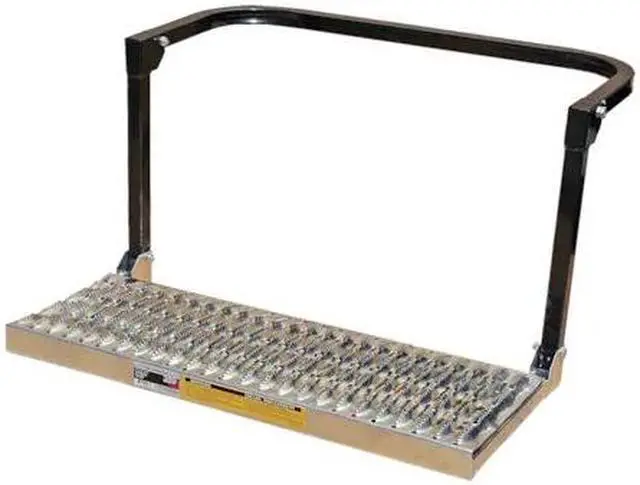 Main image of AMERICAN FORGE & FOUNDRY 3912A Adjustable Wheel Step, Non-Slip, Heavy Duty