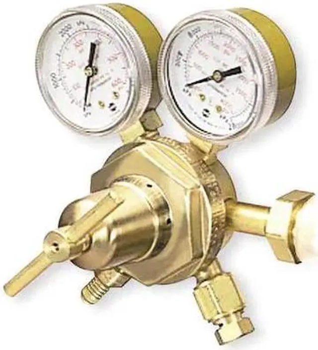 Alt view image 3 of 3 - VICTOR 0781-9135 Gas Regulator, Single Stage, CGA-580, 500 psi, Use With: Inert