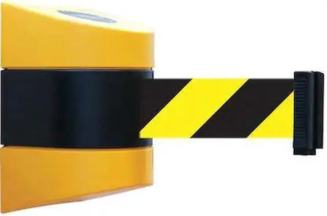 Alt view image 2 of 3 - TENSABARRIER 897-30-S-35-NO-D4X-C Belt Barrier, Yellow, Belt Yellow/Black, Belt