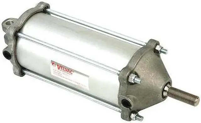 Main image of VELVAC 100131 Air Cylinder, 3 1/2 in Bore, 6 17/25 in Stroke, Double Acting,