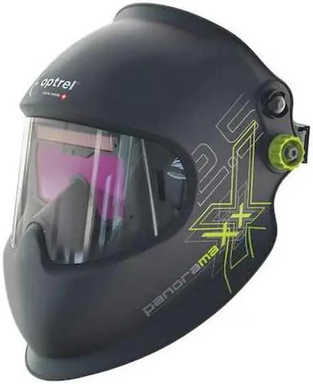 Alt view image 4 of 6 - Optrel 1010.000 Panoramaxx Auto Darkening Welding Helmet Black