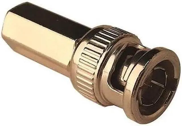 Alt view image 2 of 2 - VITEK VT-BNC-TWST-RG610 Coaxial Twist Connector,BNC Male,PK10