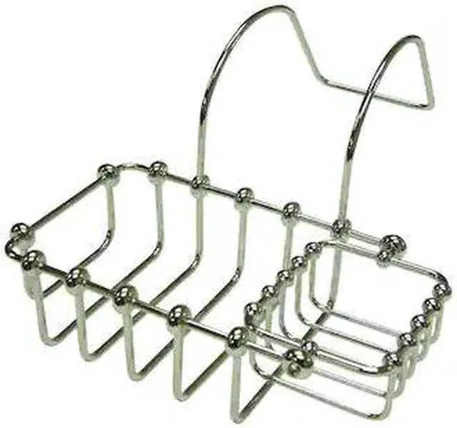 Alt view image 2 of 3 - Kingston Brass CC2171 7 Inch Swivel Soap & Sponge Holder - Polished Chrome