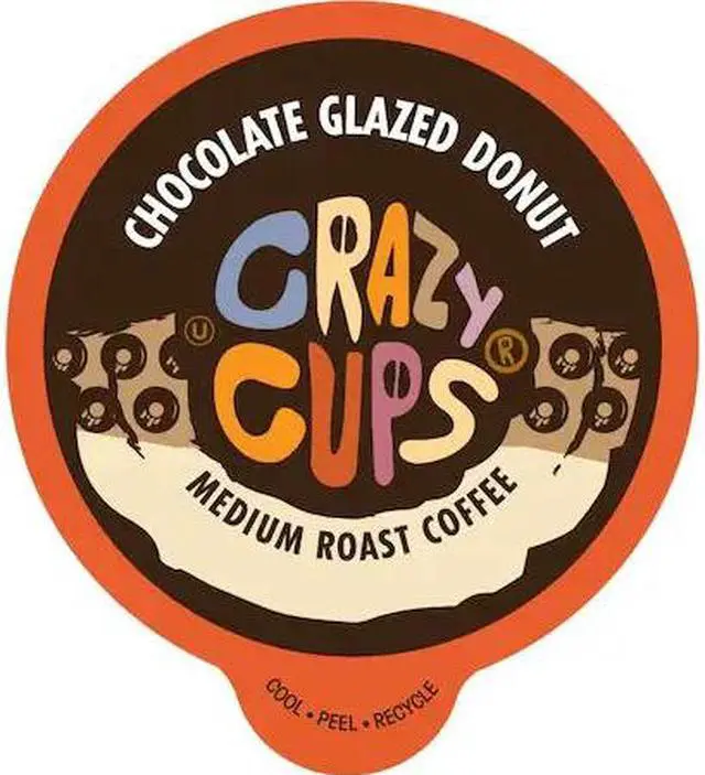 Main image of CRAZY CUPS WM-CC-ChocGlazed-22 Crazy Cups Flavored Coffee Chocolate Glazed