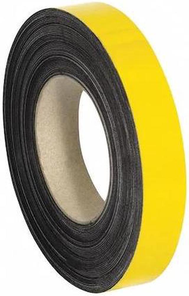 Main image of PARTNERS BRAND LH139 Warehouse Labels, Magnetic Rolls, 1" x 100', Yellow, 1/Case