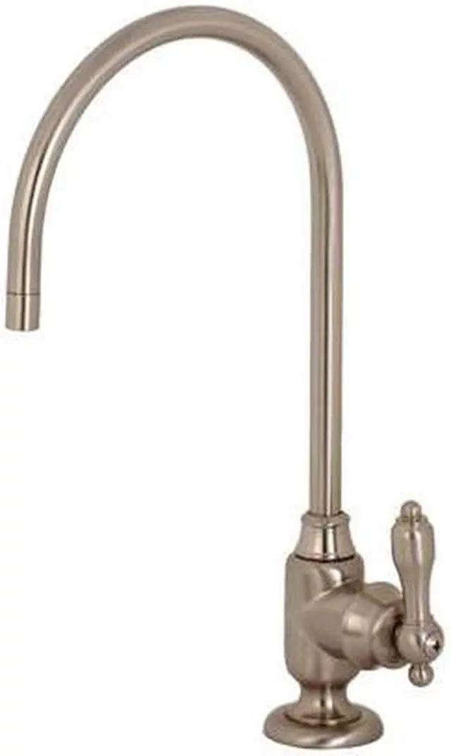 Alt view image 2 of 16 - Kingston Brass KS5198TAL Traditional Tudor Single-Handle Water Filtration Faucet - Brushed Nickel