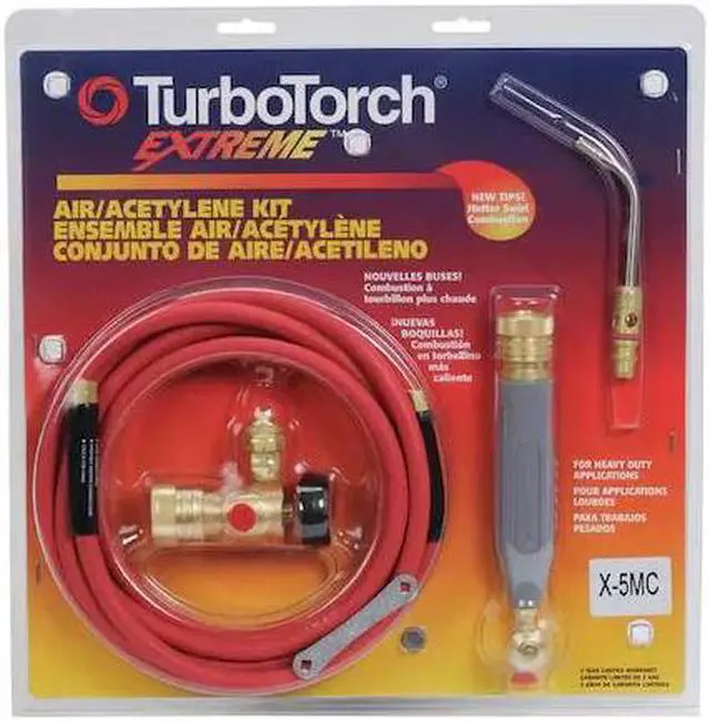 Alt view image 3 of 3 - TURBOTORCH 0386-0384 Torch Kit, X-5MC Series, Acetylene, CGA-200, A-5