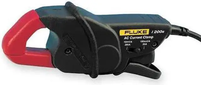 Alt view image 6 of 6 - Fluke - I200S - Dual Range 20A & 200A AC Current Clamp with Safety Insulated BNC Connector