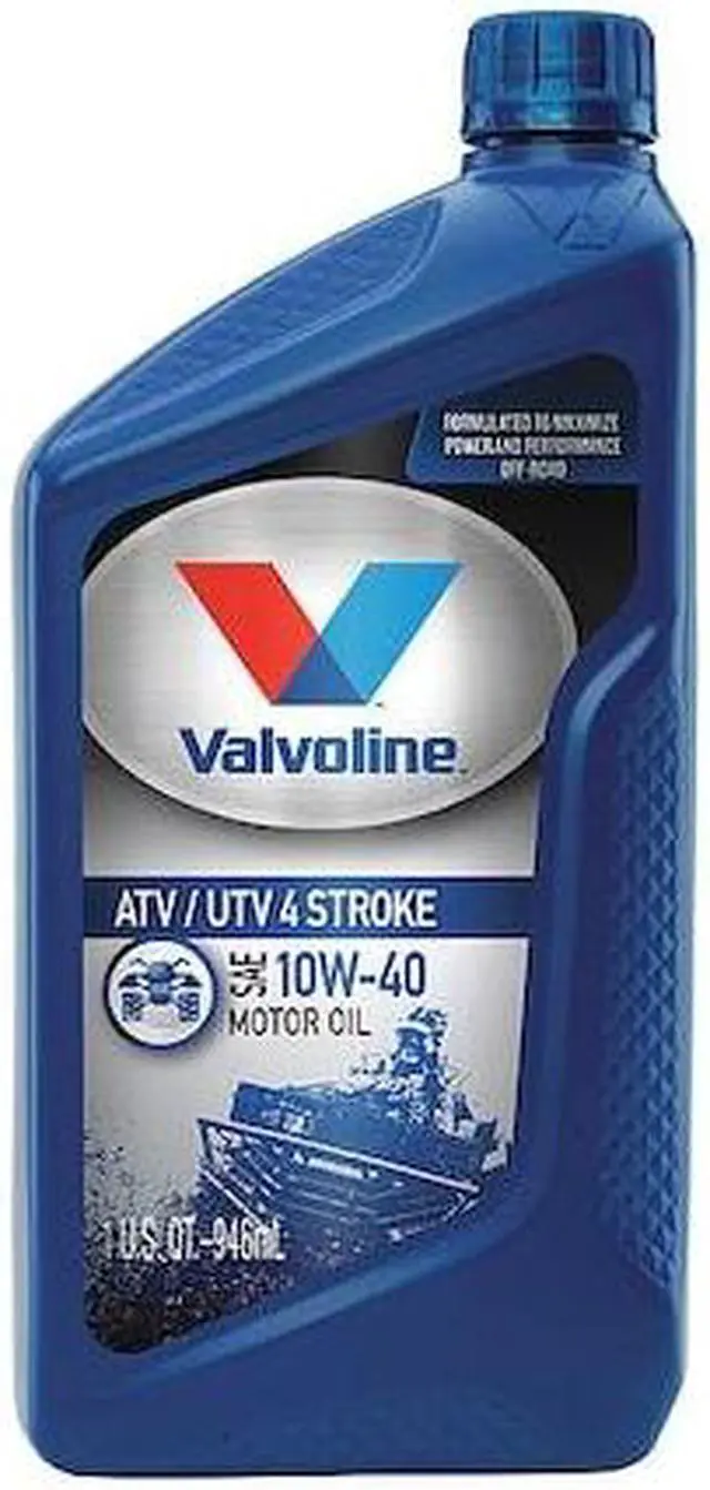 Alt view image 2 of 6 - Valvoline Conventional Engine Oil, 1 qt. Bottle, SAE Grade: 10W-40, Amber 817263