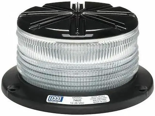 Main image of ECCO 7460CA Beacon Light,Amber,3-7/64" H