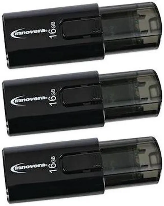 Alt view image 7 of 20 - Innovera USB 3.0 Flash Drive 16 GB 3/Pack 82316