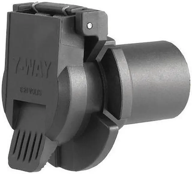 Main image of CURT 56415 Replacment OE 7-Way RV Bld Sckt,Twst USCAR