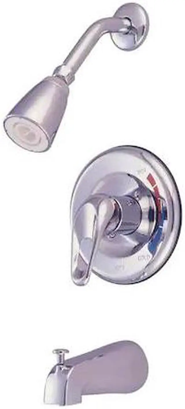Alt view image 2 of 3 - Kingston Brass KB691 Single Handle Tub & Shower Faucet