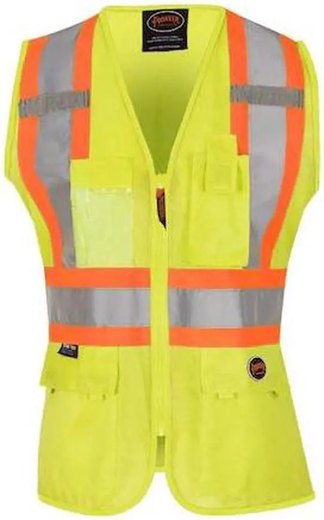 Main image of PIONEER V1021860U-2XL Ladies Mesh Back Vest,Green,2XL