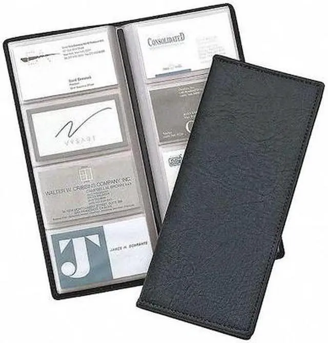 Alt view image 7 of 8 - Cardinal Westport Sewn Vinyl 96 Card Files