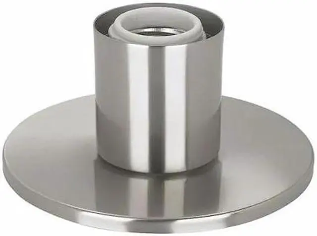 Alt view image 2 of 2 - Nuvo Lighting 60/4801 One Light Dual Surface Mount Vanity, Pwt, Nckl, B/S, Slvr