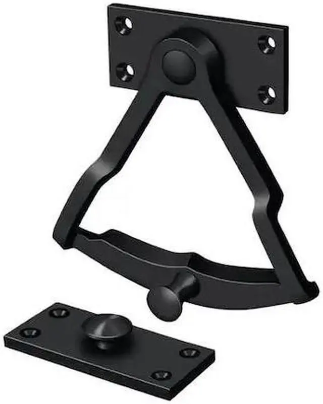 Alt view image 2 of 2 - Dutch Door Quadrant (Paint Black)