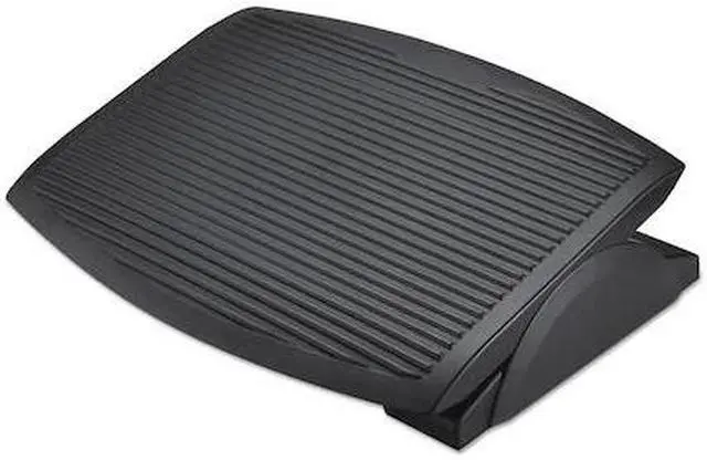Alt view image 2 of 13 - Alera Ergo Tilt Footrest 13 3/4w x 17 3/4d x 3 3/8 to 5 1/8h Black FS312