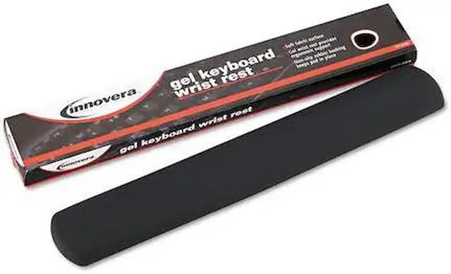 Alt view image 11 of 15 - Innovera IVR50459 Gel Nonskid Keyboard Wrist Rest