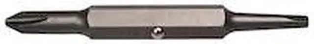Main image of KLEIN TOOLS 32397 Replacement Bit No 2 Phillips & No 1 Square, PK2