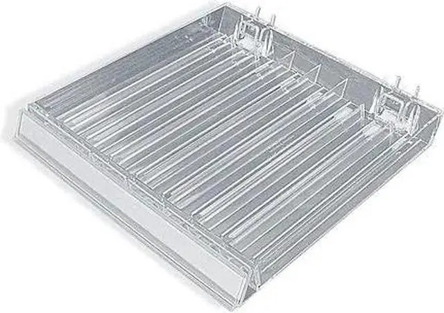 Main image of AZAR DISPLAYS 225508 Eight Compartment Nail Polish Tray W/ Flip Front, PK2