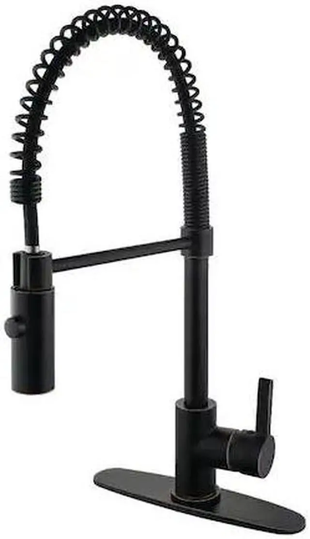 Main image of Gourmetier LS8776CTL Continental Kitchen Faucet with Pull-Down Sprayer, Naples Bronze