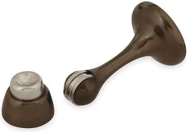 Alt view image 2 of 2 - ZORO SELECT 1XNP4 Magnetic Door Holder,Bronze,Wall