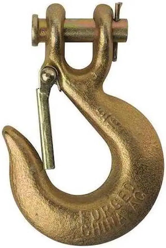 Main image of KINEDYNE 101-16375GRA Slip Hook,Yellow,3/8 in. Trade Size