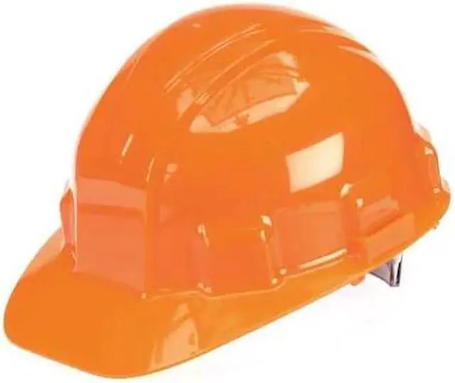 Alt view image 2 of 5 - Hard Hat, FrtBrim, Slttd, 6Rtcht, Hi-Viz Org