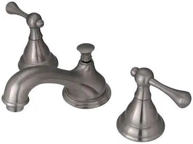 Alt view image 3 of 6 - Kingston Brass KS5568BL Lavatory , Faucet, Satin Nickel