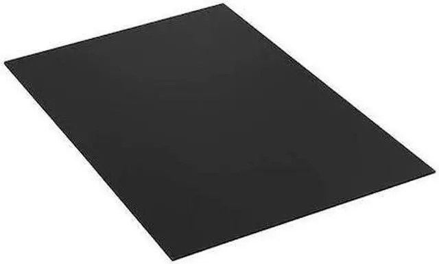 Main image of PARTNERS BRAND PCS4896B Plastic Corrugated Sheets, 48" x 96", Black, 10/Bundle