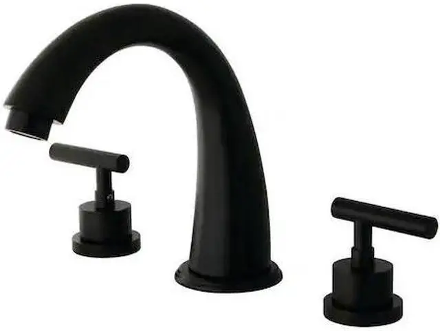 Alt view image 2 of 5 - Kingston Brass KS2365CML MANHATTAN Roman Tub Filler