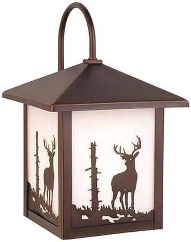 Alt view image 2 of 3 - Vaxcel One Light Outdoor Wall Light OW33583BBZ One Light Outdoor Wall Light