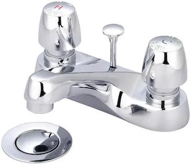 Main image of Central Brass Slow-Close Two Handle Lavatory Faucet