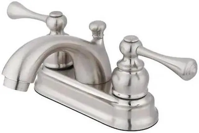 Alt view image 2 of 2 - Kingston Brass KB3608BL Two Handle 4" Centerset Lavatory Faucet with Retail Pop-