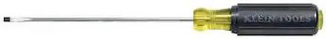 Alt view image 2 of 4 - KLEIN TOOLS 607-4 Screwdriver Slotted 3/32" 4 in Round