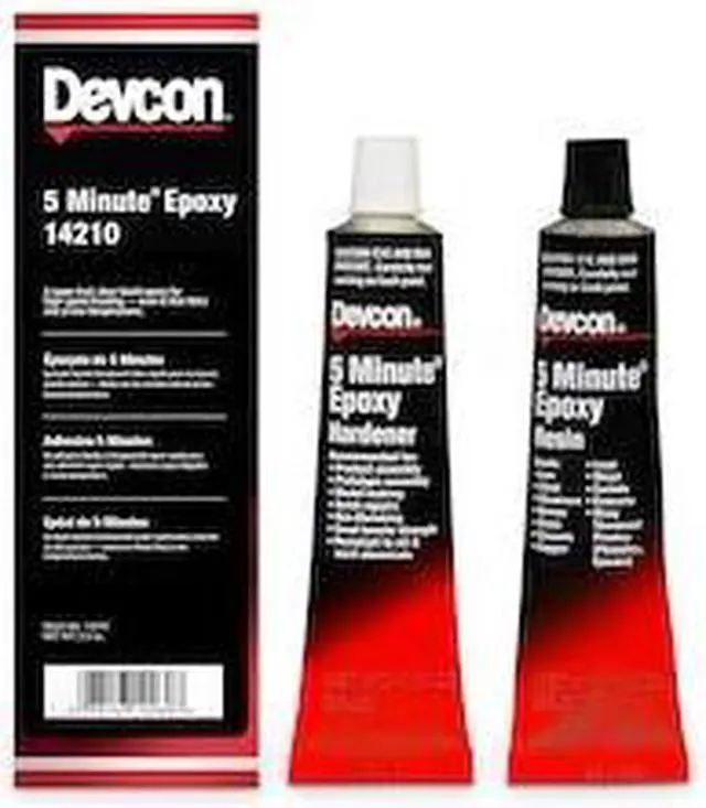 Alt view image 4 of 5 - 2 Tubes 2.5Oz 5-Minuteepoxy Liqui