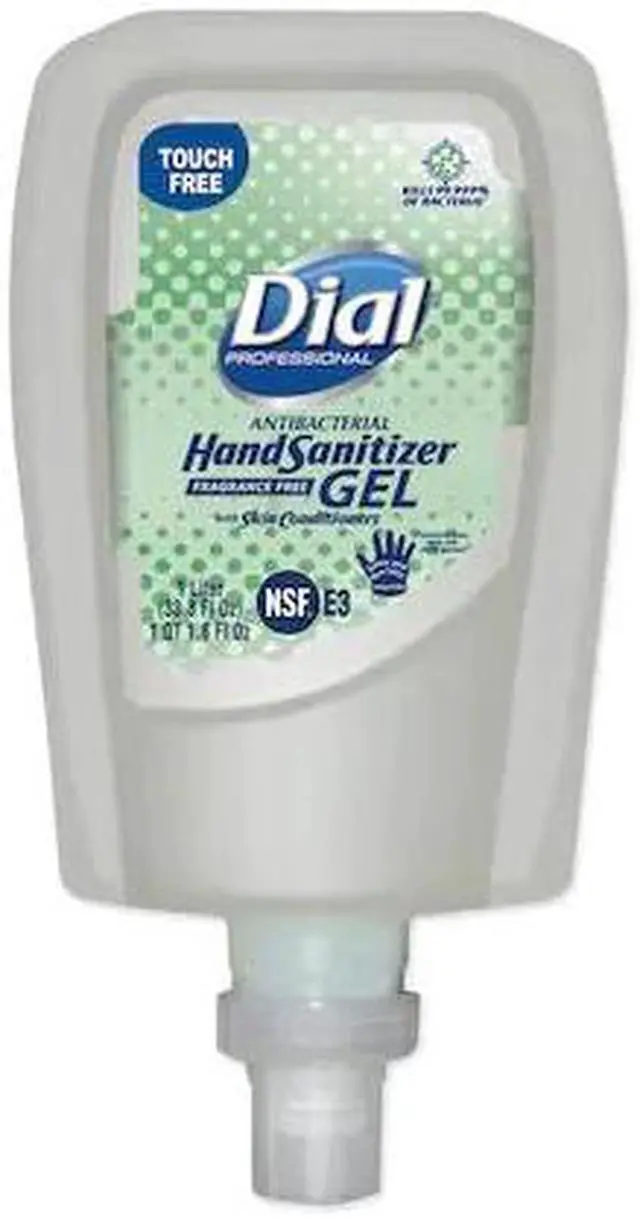 Alt view image 3 of 6 - Dial Profession FIT Antibacterial Gel Hand Sanitizer Refill 33.8 Fl. Oz.
