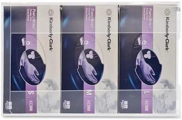 Alt view image 12 of 20 - Kantek KTKAH110 Glove Box Holder- Single- 11in.x3-.50in.x4-.75in.- Clear