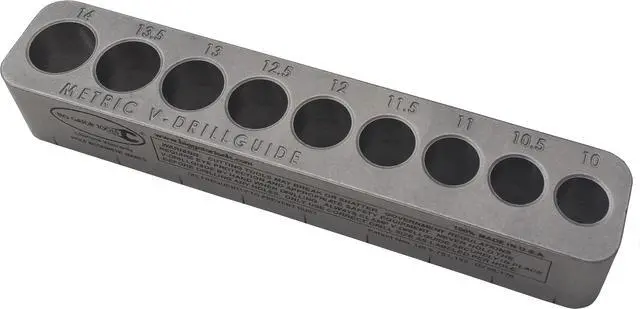 Main image of BIG GATOR TOOLS MDG2000NP V-DrillGuide - Metric (10-14mm)