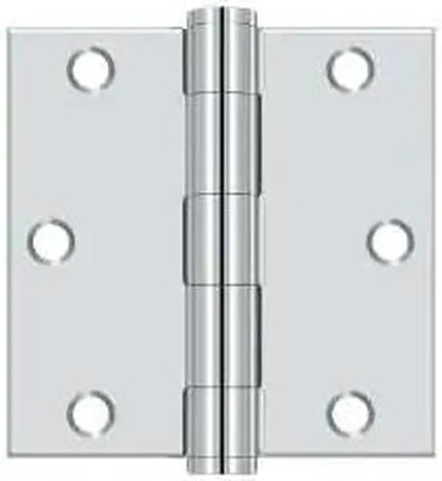 Alt view image 2 of 2 - Deltana S35HD26 3.5 x 3.5 in. Square Hinge Heavy Duty Steel-US26