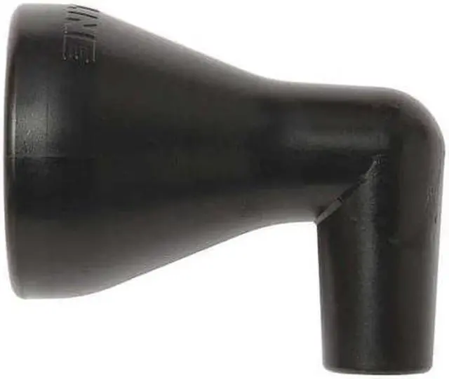Main image of LOC-LINE 59878-BLK Nozzle, Black, 1/4" 90 Degree, PK20