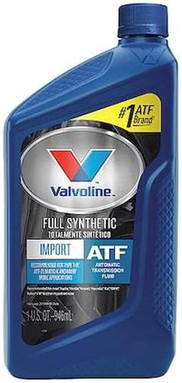 Alt view image 2 of 2 - VALVOLINE 822389 Automatic Transmission Fluid,Red,1 qt.