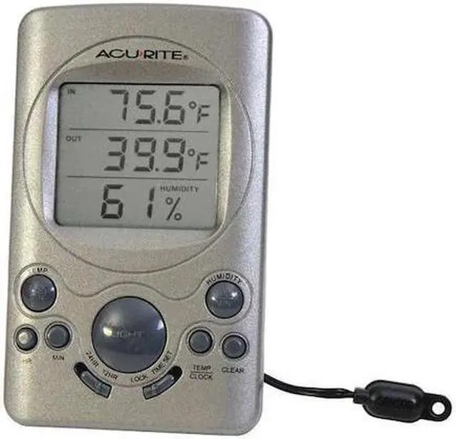 Main image of Acu-Rite 00891 Indoor/Outdoor Digital Thermometer with Indoor Humidity Display