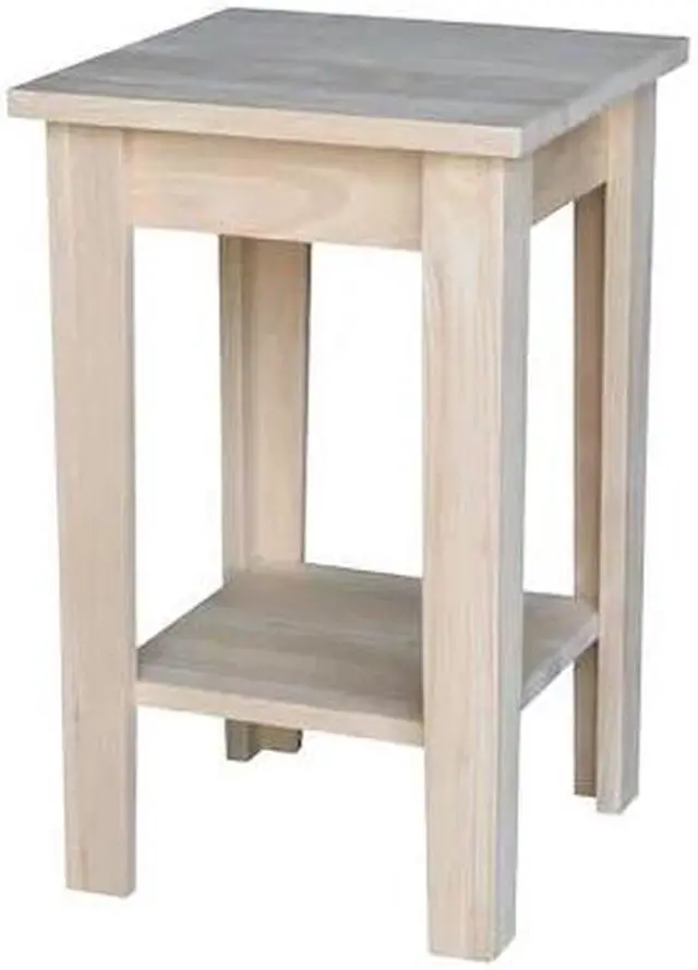 Main image of INTERNATIONAL CONCEPTS 3073 Rectangle Shaker Plant Stand, 15 W, 15 L, 24 in H,