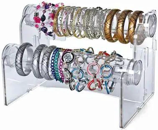 Main image of AZAR DISPLAYS 900062 2-Tier Horizontal Counter Bracelet Bar